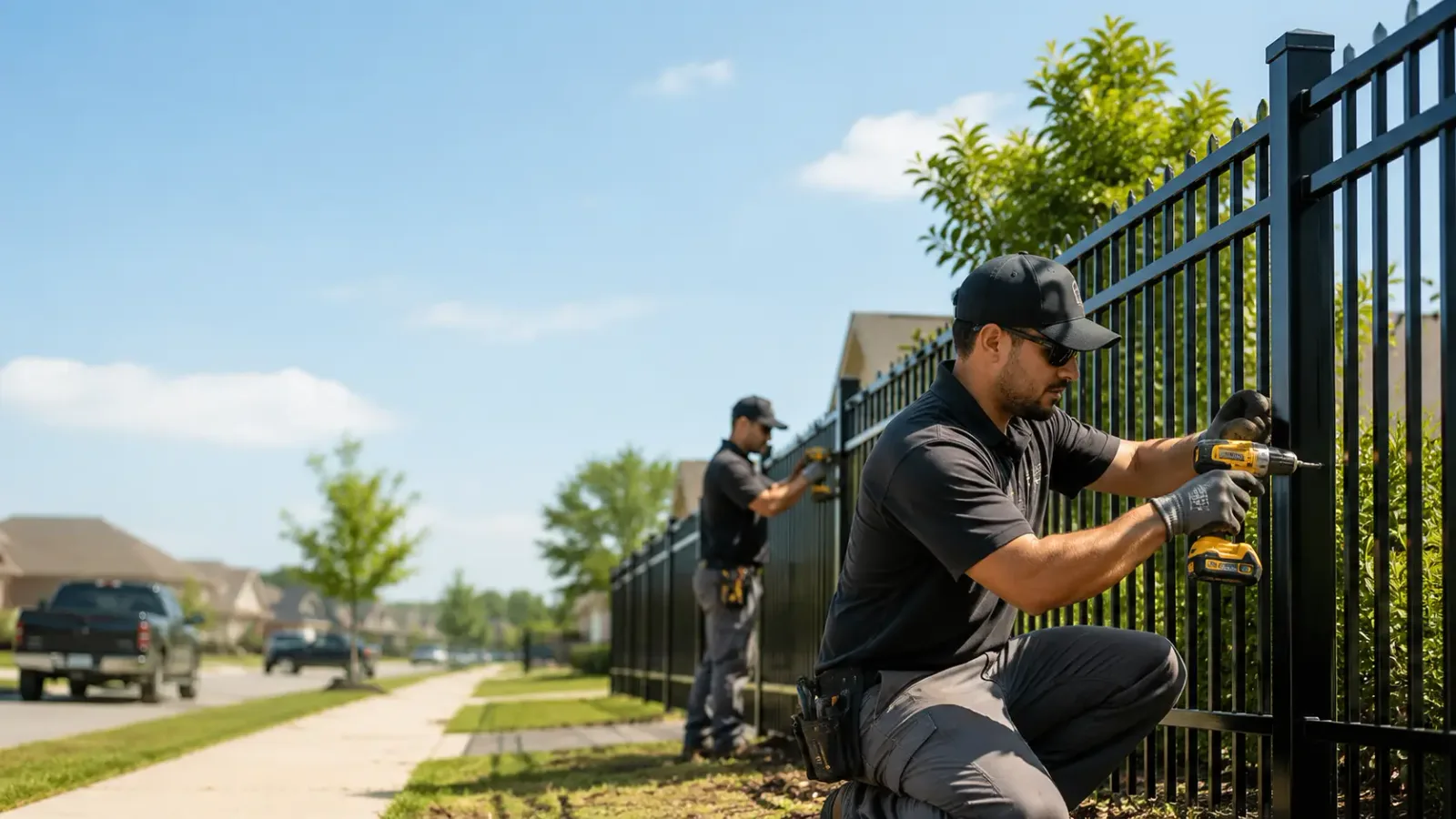Metal Fence Installation in Benjamin, TX